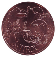 Монета 10 евро. 2014 год, Австрия. Тироль. Земли Австрии. Монета 10 евро. 2014 год, Австрия. Тироль. Земли Австрии.