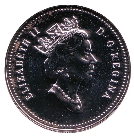 Монета 1 доллар. 1991 год, Канада. 175 лет пароходу "Фронтенак". Монета 1 доллар. 1991 год, Канада. 175 лет пароходу "Фронтенак".