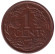 Монета 1 цент. 1938 год, Нидерланды. Монета 1 цент. 1938 год, Нидерланды.