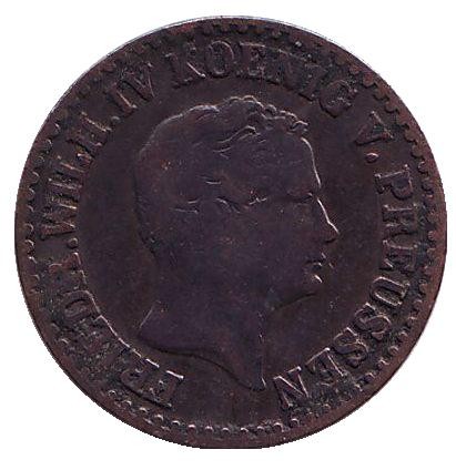 Монета 1 серебряный грош. 1848 год (A), Германия. Пруссия. Монета 1 серебряный грош. 1848 год (A), Германия. Пруссия.