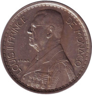 Монета 20 франков. 1947 год, Монако. Принц Луи II. Монета 20 франков. 1947 год, Монако. Принц Луи II.