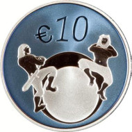 Монета 10 евро. 2011 год, Эстония. Эстонское будущее.