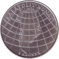 Монета 2 кроны. 1953 год, Дания. Кампания против туберкулёза в Гренландии. Монета 2 кроны. 1953 год, Дания. Кампания против туберкулёза в Гренландии.