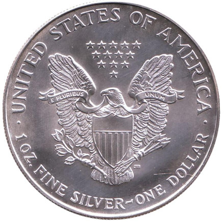 Монета 1 доллар, 1994 год, США. Шагающая свобода. Монета 1 доллар, 1994 год, США. Шагающая свобода.