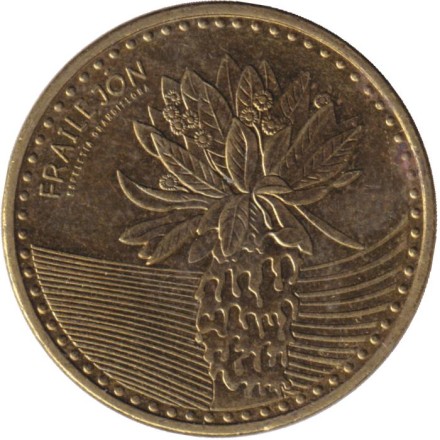 Монета 100 песо. 2021 год, Колумбия. Фрайлехон. Монета 100 песо. 2021 год, Колумбия. Фрайлехон.