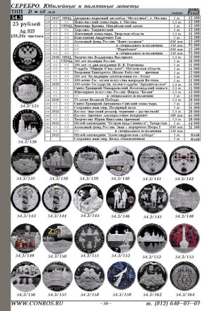 Монеты РСФСР, СССР и России 1921–2023 годов. Каталог-справочник Конрос. Редакция 53. Декабрь, 2022 год.
