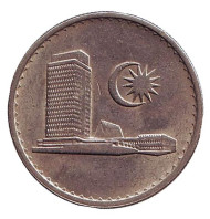 Монета 20 сен. 1978 год, Малайзия. Здание парламента. Монета 20 сен. 1978 год, Малайзия. Здание парламента.
