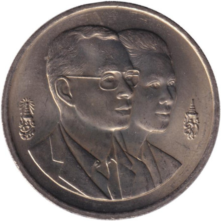 Монета 20 батов. 1995 год, Таиланд. Год окружающей среды АСЕАН. Монета 20 батов. 1995 год, Таиланд. Год окружающей среды АСЕАН.