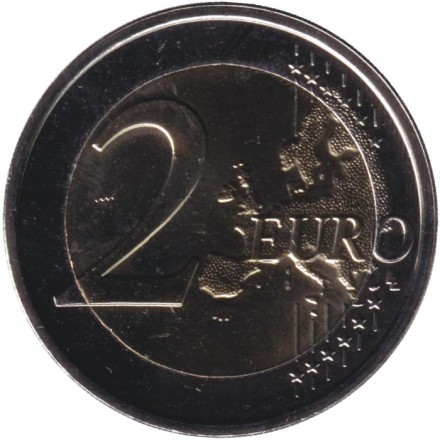 Монета 2 евро. 2024 год, Мальта. Мальтийские стены. Цитадель Гозо. Монета 2 евро. 2024 год, Мальта. Мальтийские стены. Цитадель Гозо.