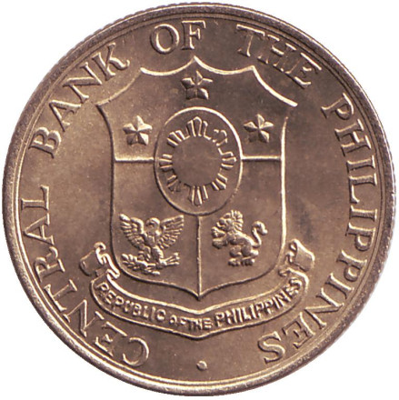 Монета 10 сентаво. 1964 год, Филиппины. UNC. Монета 10 сентаво. 1964 год, Филиппины. UNC.