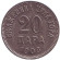 Монета 20 пар. 1906 год, Черногория. Монета 20 пар. 1906 год, Черногория.