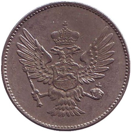 Монета 20 пар. 1906 год, Черногория. Монета 20 пар. 1906 год, Черногория.