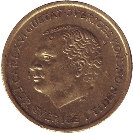 Монета 10 крон. 1994 год, Швеция. Монета 10 крон. 1994 год, Швеция.