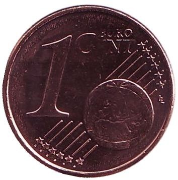 Монета 1 цент. 2015 год, Бельгия. Монета 1 цент. 2015 год, Бельгия.