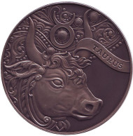 Монета 1 рубль. 2014 год, Беларусь. Телец (Taurus). Монета 1 рубль. 2014 год, Беларусь. Телец (Taurus).