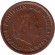 Монета 1 цент. 1958 год, Нидерланды. Монета 1 цент. 1958 год, Нидерланды.
