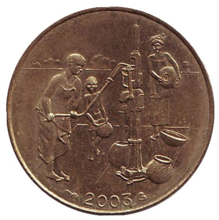 Монета 10 франков. 2003 год, Западные Африканские Штаты.