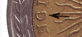 Монета 1 песо. 1995 год, Аргентина. ("B-er", Ошибка)