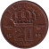 Монета 20 сантимов. 1959 год, Бельгия. (Belgique)