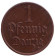 Монета 1 пфенниг. 1923 год, Данциг. Монета 1 пфенниг. 1923 год, Данциг.