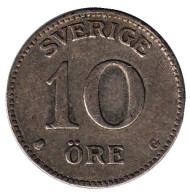 Монета 10 эре. 1929 год. Швеция. Монета 10 эре. 1929 год. Швеция.
