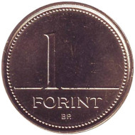 Монета 1 форинт. 2007 год, Венгрия. Монета 1 форинт. 2007 год, Венгрия.