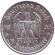 Монета 5 рейхсмарок. 1935 (E) год, Третий Рейх (Германия). Гарнизонная церковь в Потсдаме (Кирха).