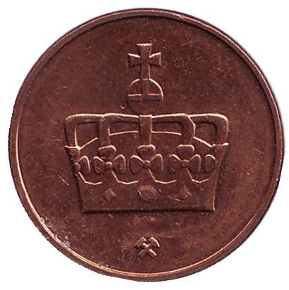 Монета 50 эре. 2009 год, Норвегия. Животное. Монета 50 эре. 2009 год, Норвегия. Животное.