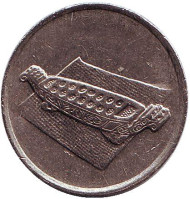Монета 10 сен. 1993 год, Малайзия. Манкала. Монета 10 сен. 1993 год, Малайзия. Манкала.
