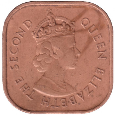 Монета 1 цент. 1956 год, Малайя и Британское Борнео. Монета 1 цент. 1956 год, Малайя и Британское Борнео.