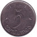 Монета 5 сантимов. 1964 год, Франция.