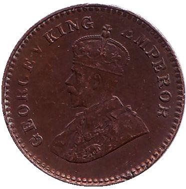 Монета 1/12 анны. 1914 год, Индия Британская. Монета 1/12 анны. 1914 год, Индия Британская.