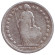 Монета 1/2 франка. 1907 год, Швейцария. Монета 1/2 франка. 1907 год, Швейцария.