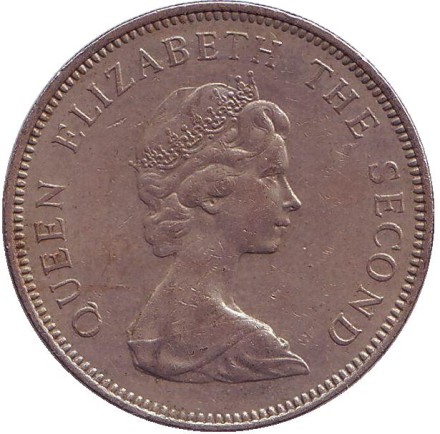 Монета 10 пенсов. 1980 год, Фолклендские острова. Морские львы. Монета 10 пенсов. 1980 год, Фолклендские острова. Морские львы.