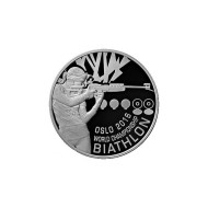 Монета 20 рублей. 2016 год, Беларусь. Чемпионат мира по биатлону 2016. Монета 20 рублей. 2016 год, Беларусь. Чемпионат мира по биатлону 2016.