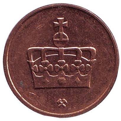 Монета 50 эре. 2010 год, Норвегия. Животное. Монета 50 эре. 2010 год, Норвегия. Животное.