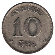 Монета 10 эре. 1931 год. Швеция. Монета 10 эре. 1931 год. Швеция.