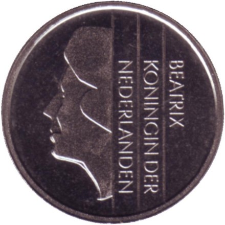 Монета 10 центов. 1992 год, Нидерланды. BU. Монета 10 центов. 1992 год, Нидерланды. BU.