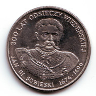 Монета 50 злотых, 1983 год, Польша. Ян III Собеский. Монета 50 злотых, 1983 год, Польша. Ян III Собеский.