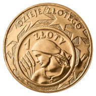 Монета 2 злотых, 2004 год, Польша. 1 злотый 1924 года. Монета 2 злотых, 2004 год, Польша. 1 злотый 1924 года.