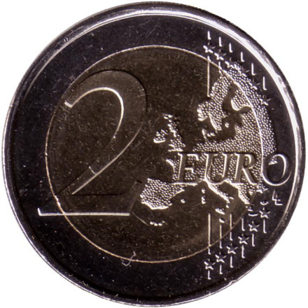 Монета 2 евро. 2023 год, Испания. Монета 2 евро. 2023 год, Испания.
