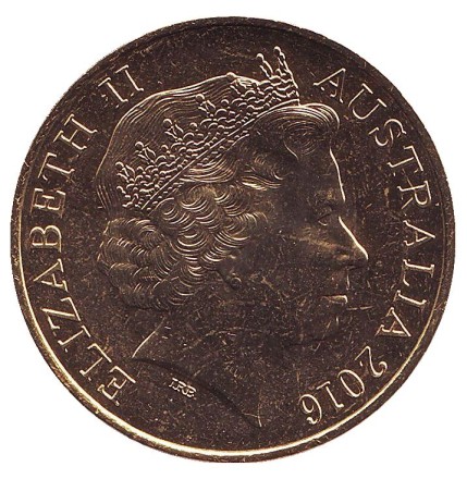 Монета 25 центов. 2016 год, Австралия. Мир. От АНЗАК до Афганистана.