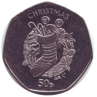 Монета 50 пенсов. 2013 год, Остров Мэн. Рождество. Монета 50 пенсов. 2013 год, Остров Мэн. Рождество.