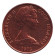 Монета 2 цента. 1973 год, Острова Кука. UNC. Ананас.