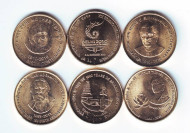 Набор монет Индии (6 штук). 2010-11 гг, Индия.