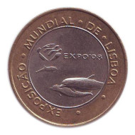 Монета 200 эскудо, 1997 год, Португалия. Лиссабонская всемирная выставка 1998 (Expo 1998). Монета 200 эскудо, 1997 год, Португалия. Лиссабонская всемирная выставка 1998 (Expo 1998).
