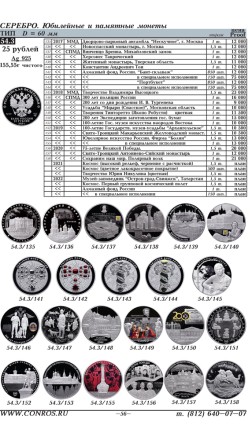 Монеты РСФСР, СССР и России 1921–2022 годов. Каталог-справочник Конрос. Редакция 50. Март 2021 год.