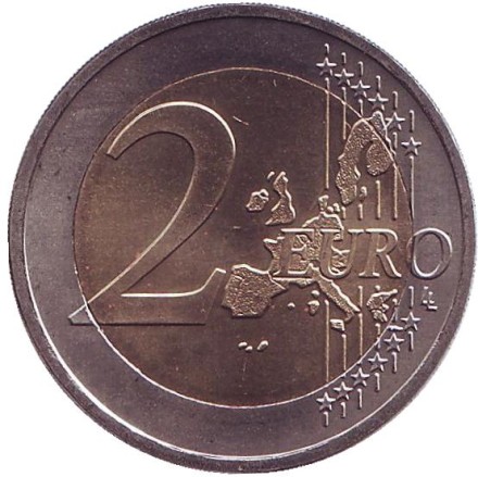 Монета 2 евро. 2003 год (A), Германия. Монета 2 евро. 2003 год (A), Германия.