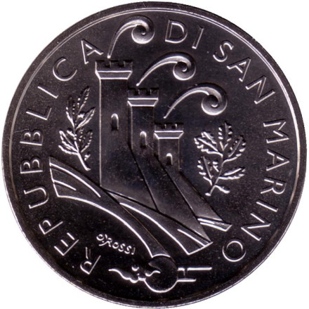 Монета 10 евро. 2022 год, Сан-Марино. Год тигра. Монета 10 евро. 2022 год, Сан-Марино. Год тигра.