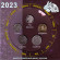 Набор разменных монет 2023 года с сувенирным жетоном в буклете. Год кролика. 2023 год, Россия. Набор разменных монет 2023 года с сувенирным жетоном в буклете. Год кролика. 2023 год, Россия.